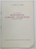 CONTRIBUTII LA MONOGRAFIA COMUNEI STARCHIOJD , JUD. PRAHOVA de C.M. RIPEANU si N.I. SIMACHE , ANII &#039;70