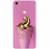 Husa silicon pentru Xiaomi Redmi Note 5A, Icecream Gold