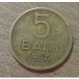 MNDRO10 moneda RPR Romania 5 bani 1954