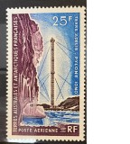 PC120 - Teritoriul Sudic si Antarctic Francez (TAAF) 1966 Telecomunicatii, serie MNH, 1v, Nestampilat