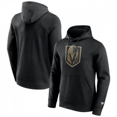 Vegas Golden Knights hanorac de bărbați cu glugă Primary Logo Fanatics Graphic Hoodie Black - M