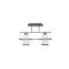 Lustra Kyoto Crom+Negru+Alb 2xE27 60W, Erste