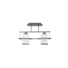 Lustra Kyoto Crom+Negru+Alb 2xE27 60W