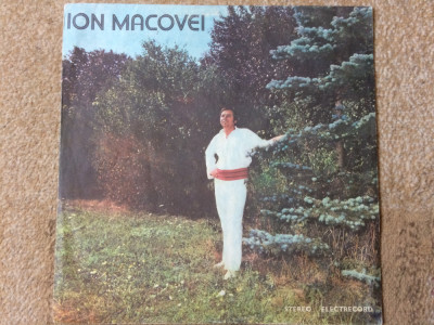 ion macovei album 1985 disc vinyl lp muzica populara folclor ST EPE 02874 VG+ foto