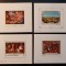 ROMANIA 1970 - 4 COLITE ARTA MNH