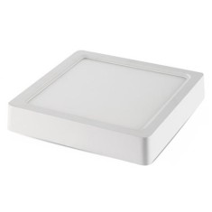 Panou led patrat aplicabil 8w 2700k alb cald foto