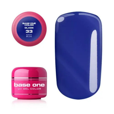 Gel UV Silcare Base One Color - Navy Blue 33, 5g foto