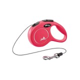 LESA PENTRU CAINI KERBL FLEXI CLASSIC CU FIR XS 3M 8KG RED