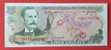 5 Colones 1992 Costa Rica - Bancnota veche - piesa SUPERBA UNC