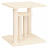 Cumpara ieftin Stalpi de zgariat pentru pisici cu platforme, crem, 50 cm