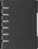 Agenda organizer A6 cu 6 inele neagra
