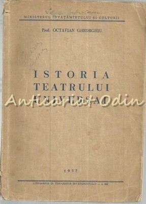 Istoria Teatrului Universal - Octavian Gheorghiu foto