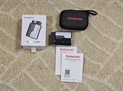 Diagnoza KINGBOLEN SOLOSCAN OBD2 - Lifetime Free Updates ECU Coding &amp;amp; Full System Diagnostics foto