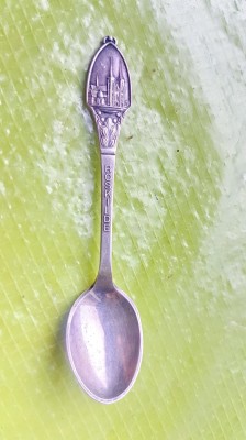 G131-Lingurita mica ROSKILDE marcata PRIMA Germania pt. ocazii speciale: Botez.. foto