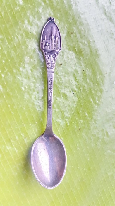 G131-Lingurita mica ROSKILDE marcata PRIMA Germania pt. ocazii speciale: Botez..