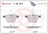 Placute Frana BREMBO Prime Line P 06 073 BMW Seria 5 GT, 7, B6, X5, X6