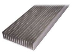 Radiator extrudat cu aripioare naturale SEIFERT ELECTRONIC L: 1000mm W: 190,5mm