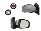 Oglinda exterioara Ford Focus Iii, 12.2010-11.2014, partea Dreapta, culoare sticla crom, sticla asferica, cu carcasa grunduita, cu incalzire, ajustar