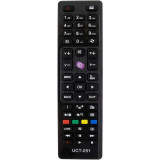 Telecomanda universala pentru TV, Hitachi, UCT-051, Negru