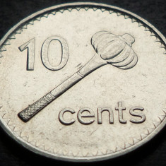 Moneda exotica 10 CENTI - INSULELE FIJI, anul 2009 * cod 4766 B = A.UNC