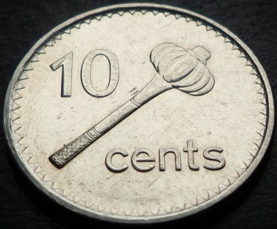 Moneda exotica 10 CENTI - INSULELE FIJI, anul 2009 * cod 4766 B = A.UNC foto