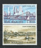 TSV$ - 1975 SAN MARINO MICHEL 865-6 MNH/** LUX, Nestampilat