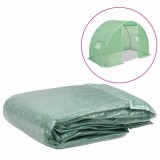Cumpara ieftin Copertină rezervă pentru seră (4,5 m&sup2;), verde, 300x150x200 cm