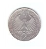 Moneda Germania 2 mark/marci 1963 D, Max Planck, stare buna, curata, Europa, Cupru-Nichel