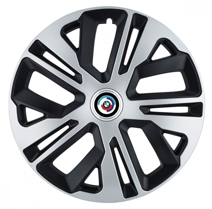 Set 4 Capace Roti Autohelix MSA&reg; potrivite jantelor de 15 inch, pentru Bmw Nou, model Raven Mix