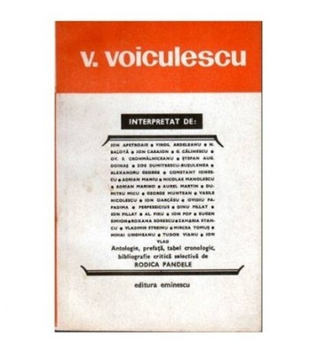 colectiv - V. Voiculescu - 102407 foto