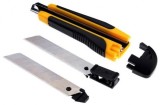Cumpara ieftin Cutter utilitar cu auto-blocare grip de cauciuc18mm diverse culori M&amp;G