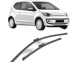 Cumpara ieftin Set stergatoare Volkswagen UP! (121, 122, BL1, BL2, BL3, 123) 2011-2023, parbriz, Valeo Silencio Xtrm
