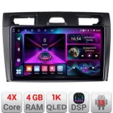 Navigatie Ford Fiesta MK5 2002-2008 Android radio gps internet 4+64 InCell Display 1K KIT-fiesta-mk5+EDT-E209-RK CarStore Technology