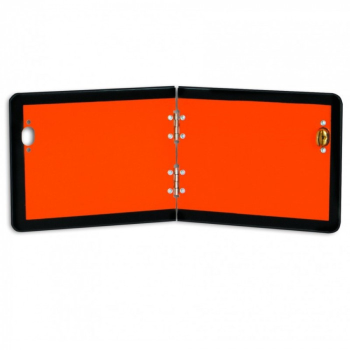 PLACA ADR 300X120 MM ALUMINIU PLIABILA VERTICAL HICO 64815