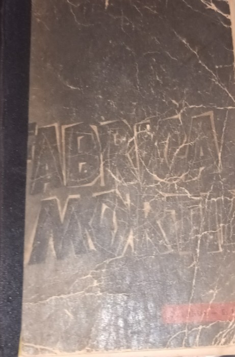 FABRICA MORTII Ota Kraus