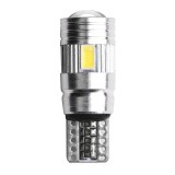 Bec LED Auto Techstar T10 W5W Alb Rece 6000K 12V 120lm, Pozitie, Plafoniera, Numar Inmatriculare, Interior