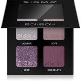 Sigma Beauty Quad paletă cu farduri de ochi culoare Bonbon 4 g