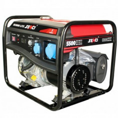 Generator de curent pe benzina Senci 5.5 kW, monofazat 230V, AVR