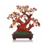 Pom cu Pietre Semipretioase - Carneol SS90E 22,5cm