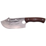 Cutitul bucatarului IdeallStore&reg;, lucrat manual, Spiritual Blade, 27.5 cm, otel inoxidabil, 300 g, maro