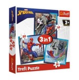 Cumpara ieftin Puzzle Trefl 3 in 1 Disney Marvel - Spiderman