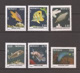 Monaco 1988 - Pești &icirc;n Acvariul Muzeului Oceanografic, MNH, Nestampilat