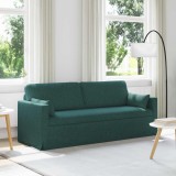 vidaXL Canapea Verde &icirc;nchis 198 x 78 x 80 cm țesătură 42024372