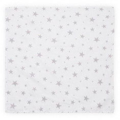 Scutec Pled Muselina 80 x 80 cm Grey Stars foto