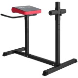 SPORTNOW Bancă Romană Reglabilă pe 6 Poziții cu M&acirc;nere Laterale, Bancă pentru Abdomen, 110x70x95 cm, Negru | Aosom Romania