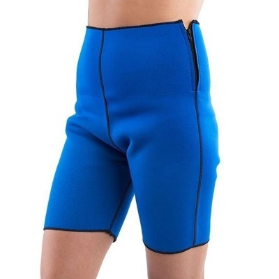 Pantaloni fitness din neopren cu fermoar,Short Bermuda foto
