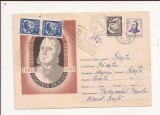 Plic FDC Romania- Dimitrie Brandza , circulat 1961