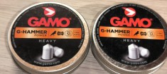 400 ALICE PELETE CAPSE 4.5 MM / 177 GAMO G - HAMMER -1 GR- CELE MAI GRELE - foto