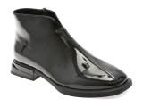 Ghete GRYXX negre, DX1268, din piele naturala lacuita