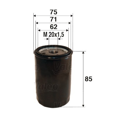 Filtru ulei VALEO 586079 foto